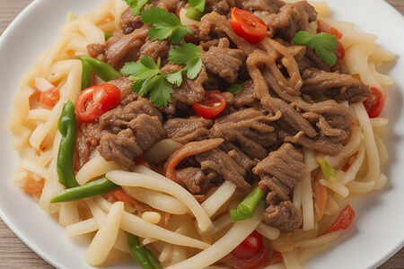 Лагман жареный