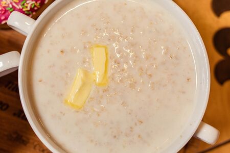 Каша овсяная на кокосовом молоке