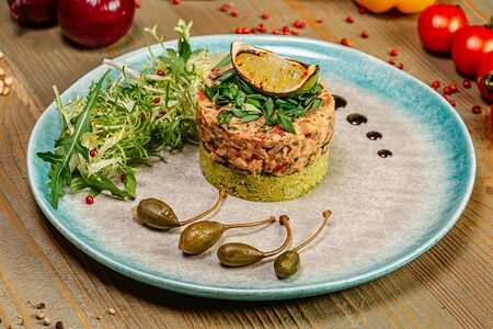 Тартар из семги