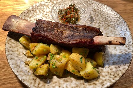 Говяжье ребро из печи