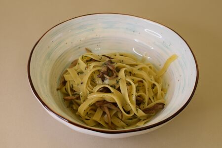 Тальятелле с вешенками и Тартуффо