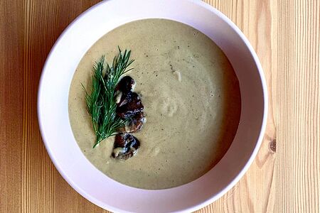 Крем-суп из шампиньонов