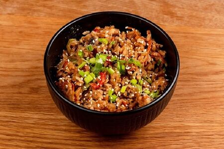 Тяхан с курицей