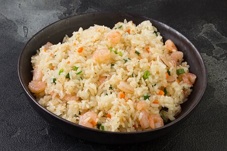 Рис с креветками