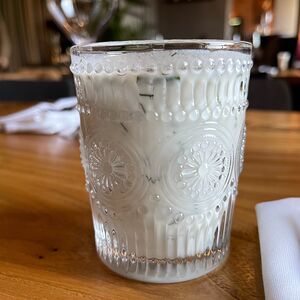 Айран со свежей зеленью