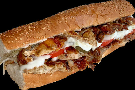 Шаурма в багете