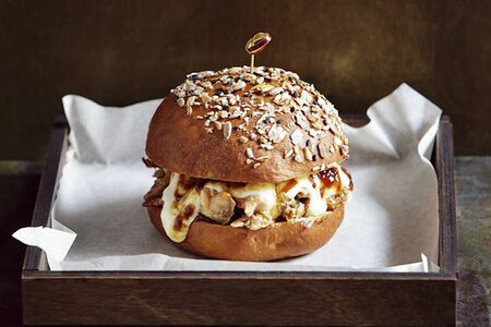 Чикенбургер халапеньо