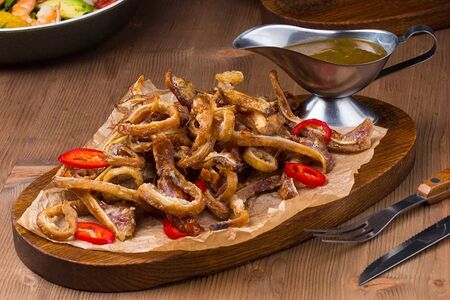 Уши хрустящие жареные