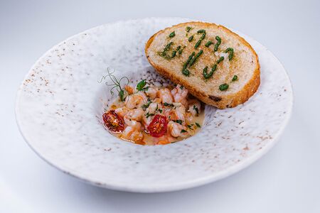 Креветки тигровые в соусе велюте