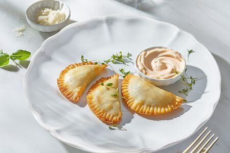 Чебуреки с Камчатским крабом