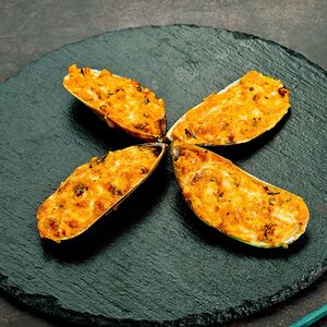 Запеченные мидии