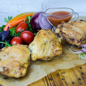 Шашлык из куриных бедрышек