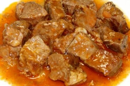 Гуляш из говядины