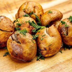 Шашлык из шампиньонов
