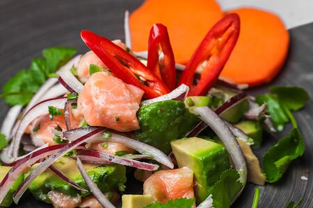 Севиче из семги