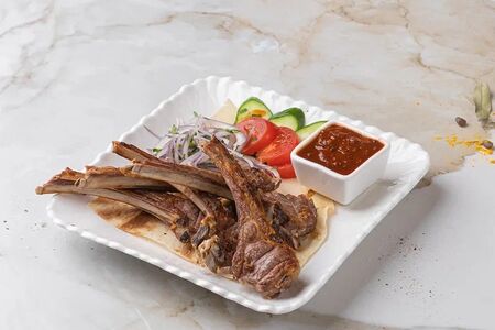 Шашлык из баранины, корейка