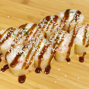 Ролл темпурный Хурумаки с креветкой