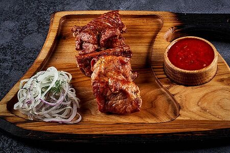 Шашлык из свиной шейки