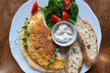 Сытный французский завтрак