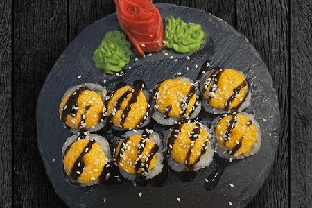 Горячий лосось