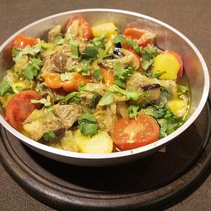 Тава ковурма из телятины