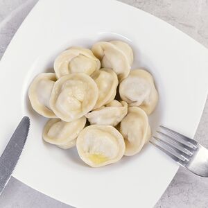 Пельмени с говядиной и зирой
