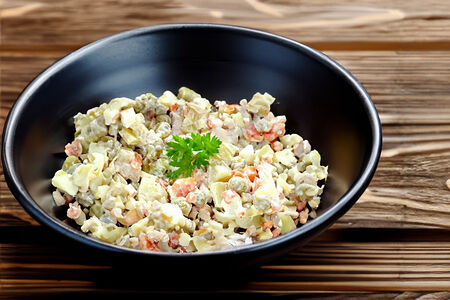 Оливье с курицей