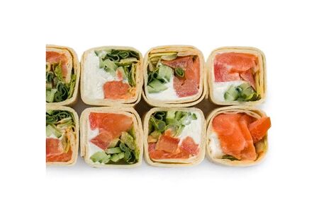 Тортилья с лососем