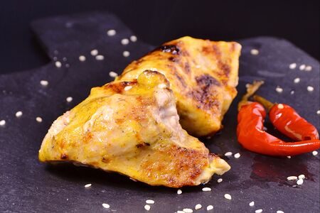 Шашлык из куриной грудки