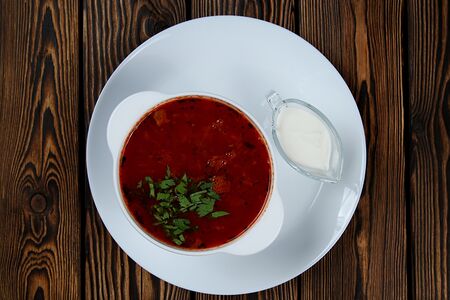 Борщ с говядиной