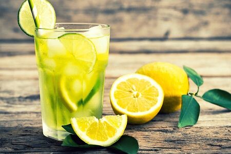 Лимонад собственного приготовления)