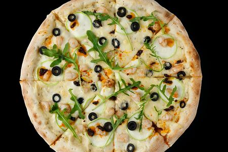 Пицца Креветки-цукини