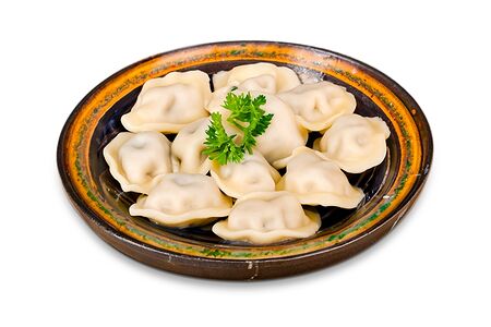 Пельмени со свининой и говядиной