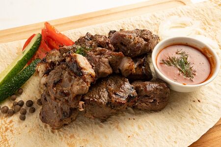 Шашлык из говядины