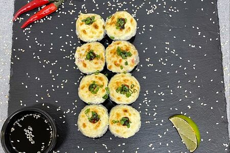 Запеченный с курицей