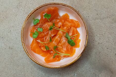 Слабосолёный лосось