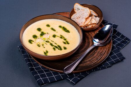 Сырный с лососем