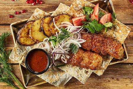 Люля-кебаб из баранины