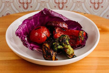 Томат, цукини, баклажан