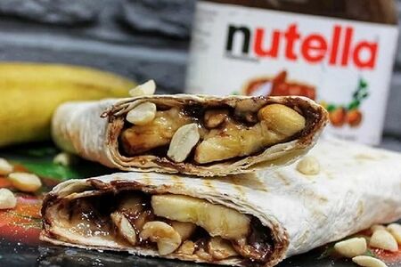 Нутелла с бананом