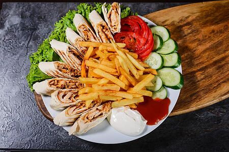 Шаверма по-арабски на трелка