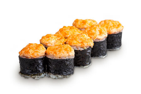 Запеченный ролл Фудзияма