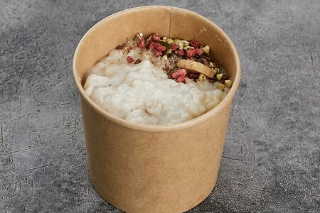 Каша овсяная на обычном молоке