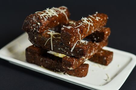 Гренки бородинские