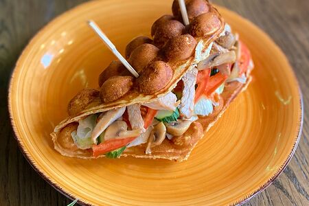 Вафля сытная с индейкой