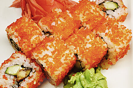 Калифорния с угрем