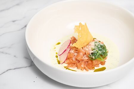 Тартар из лосося