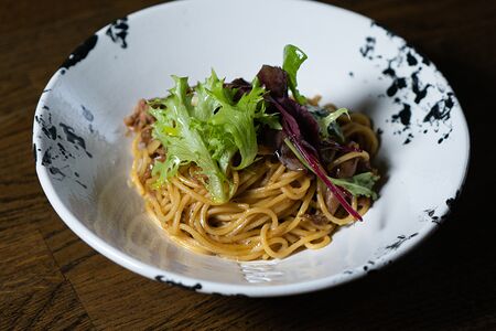 Спагетти с уткой