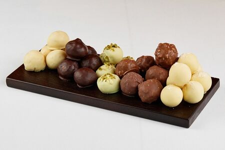 Трюфельные конфеты кокос