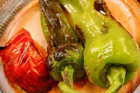 Овощи на мангале